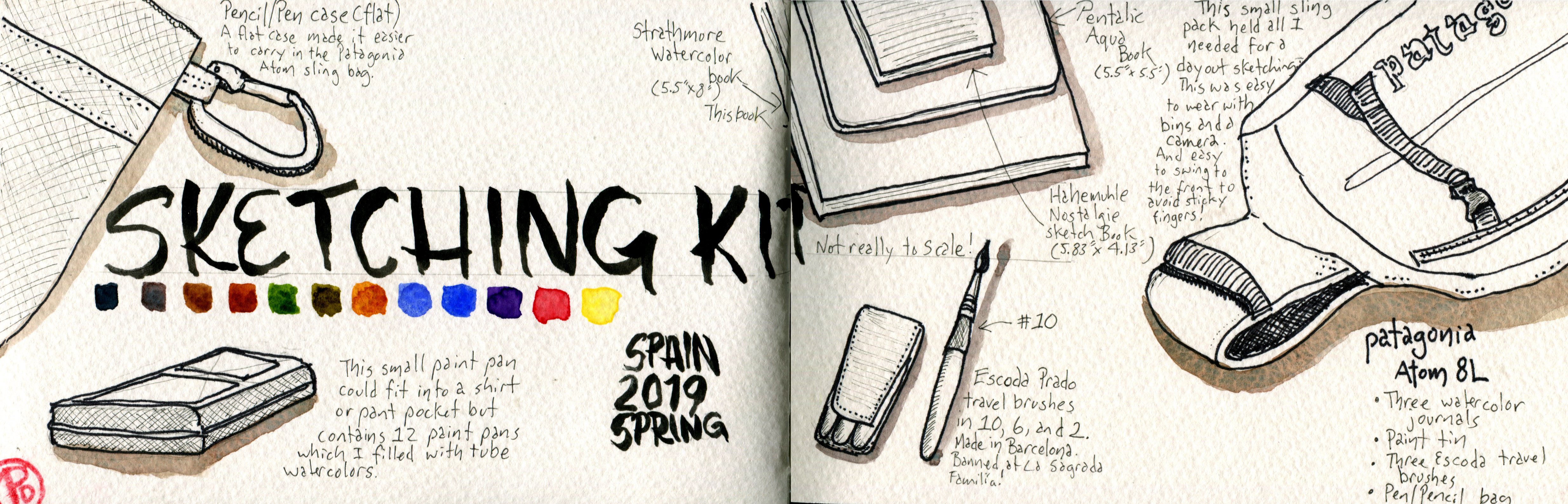 Travel Sketching Kit – Corvid Sketcher
