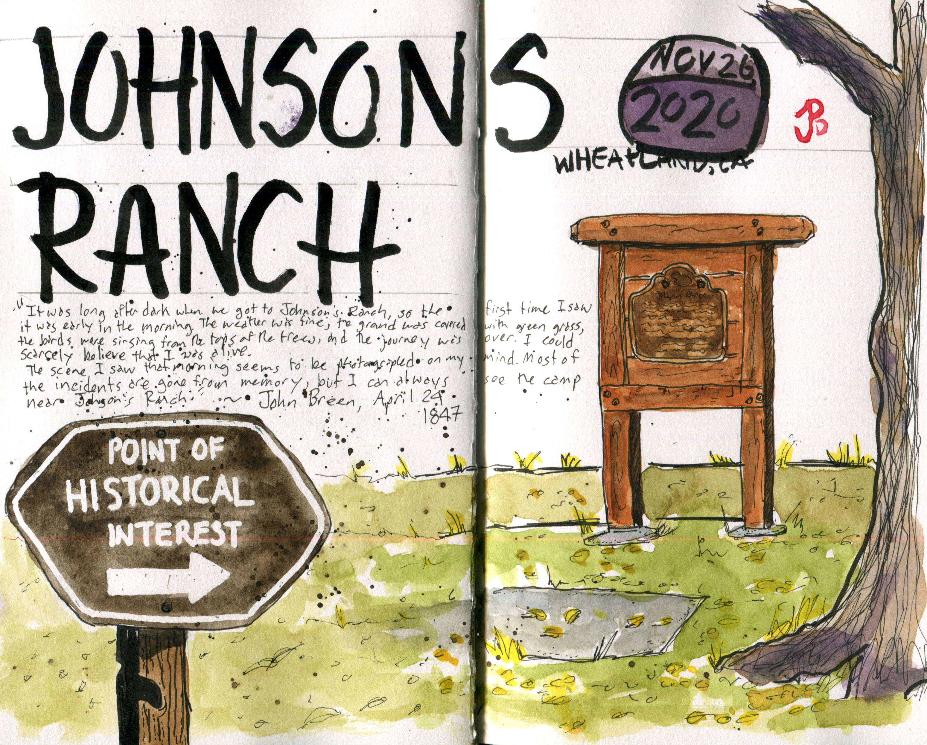 Johnson Ranch Logo Johnson’s Ranch – Corvid Sketcher