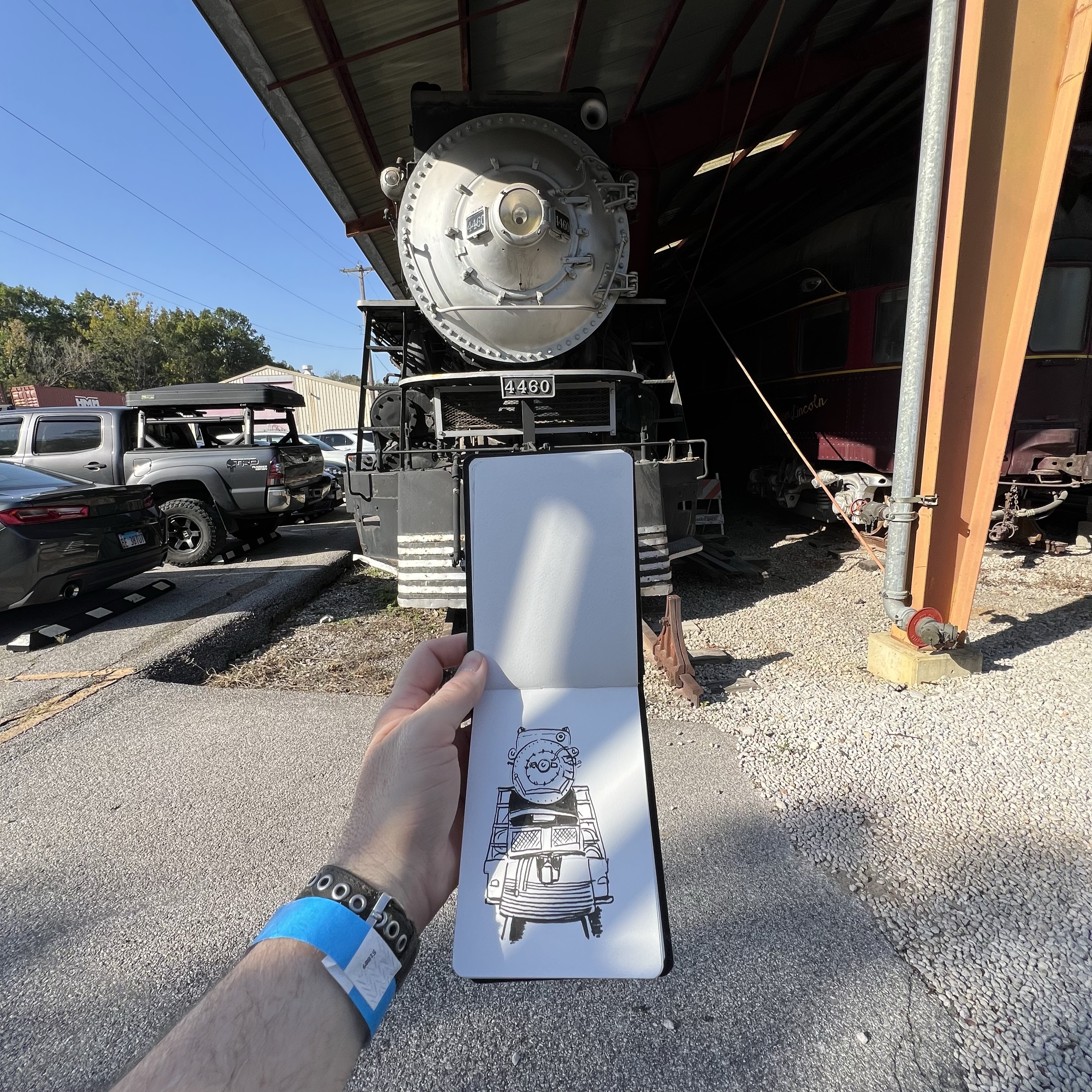 Southern Pacific GS-6 No. 4460 – Corvid Sketcher
