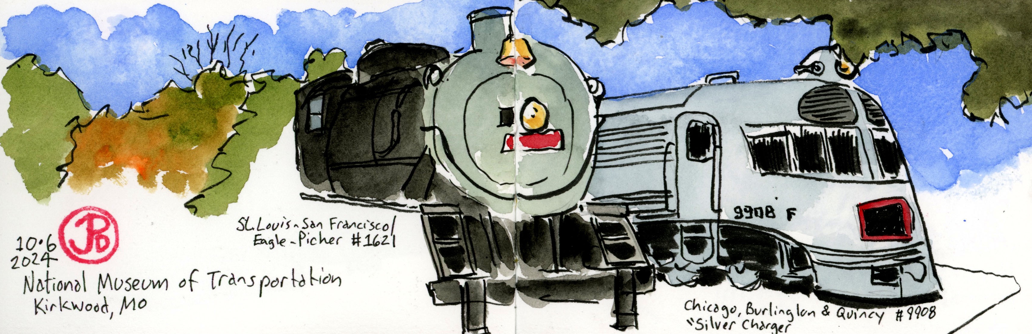 Frisco No. 1522 – Corvid Sketcher